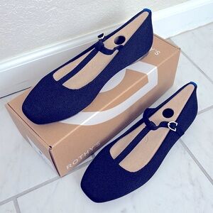 Rothy’s “The T-Strap Mary Jane”. Black. Size 9 US. New in box.